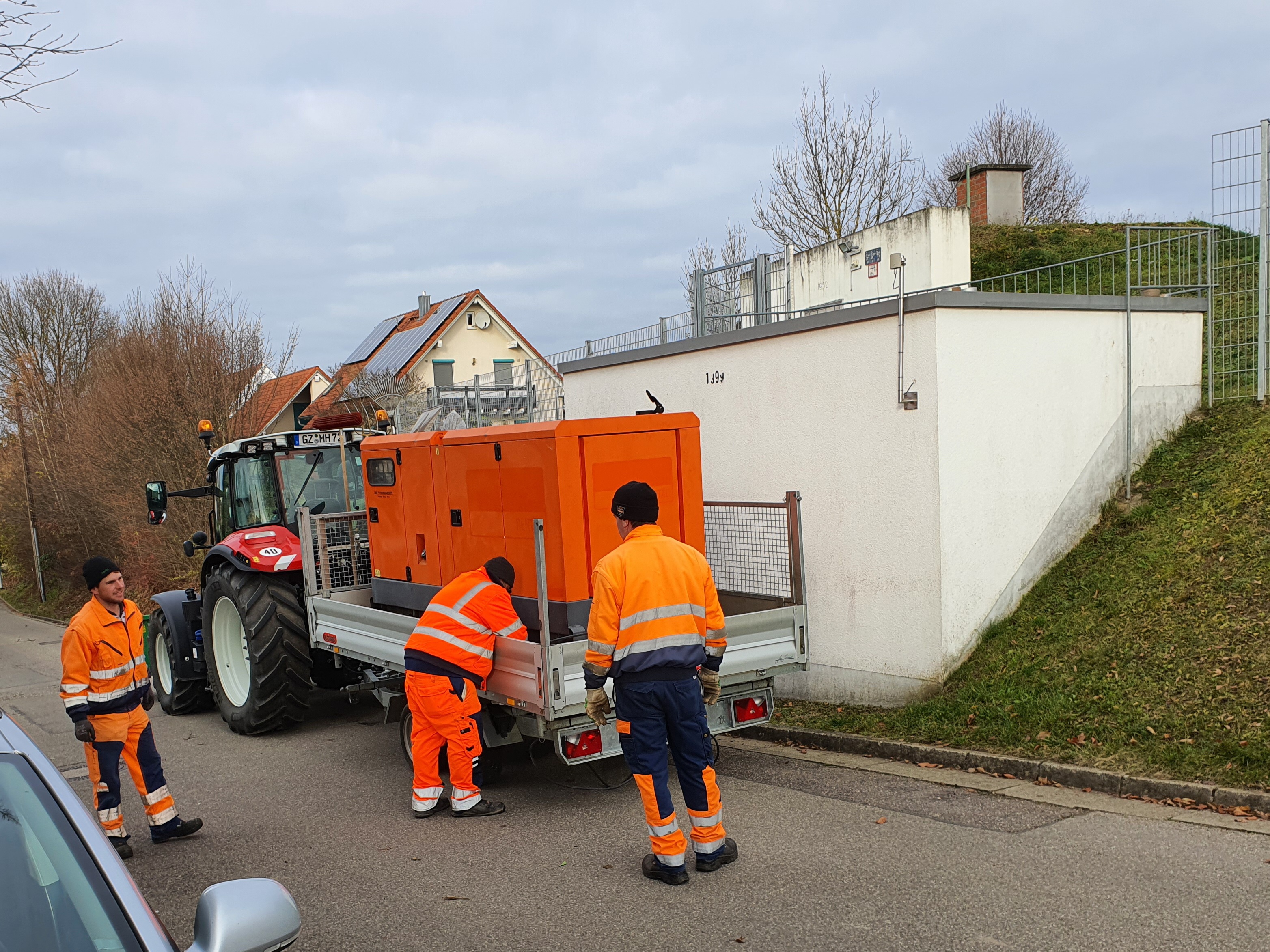 Münsterhausen testet Wasserversorgung bei Stromausfall 2 - Bild