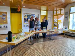 Bürgermeister und „gesundes Frühstück“ in Grundschule Münsterhausen - Bild Bürgermeister und „gesundes Frühstück“ in Grundschule Münsterhausen - Bild