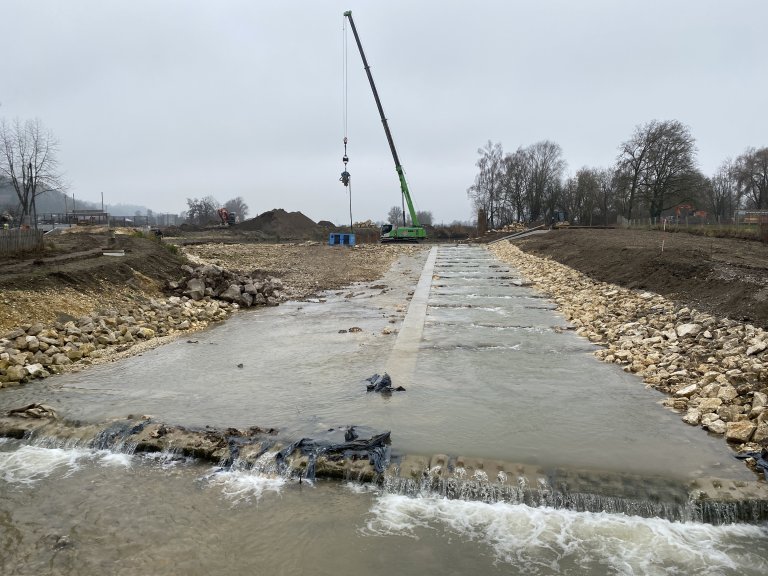 Öffnung des westlichen Mindelweges