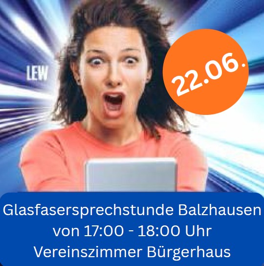 Glasfaserbürgersprechstunde